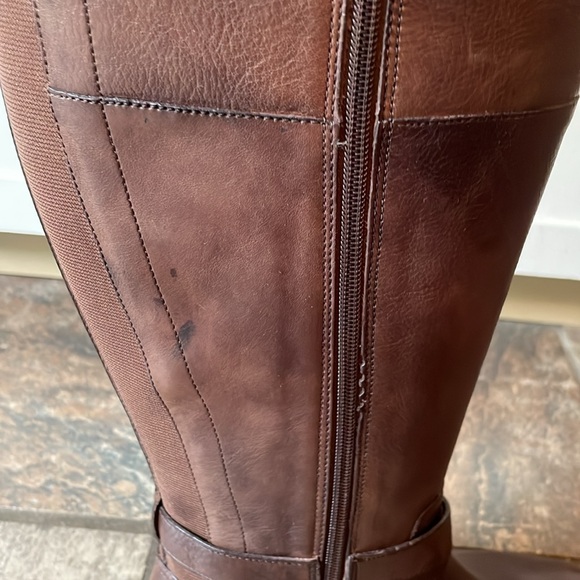 Women’s leather riding boots. Size 8W - Picture 5 of 7